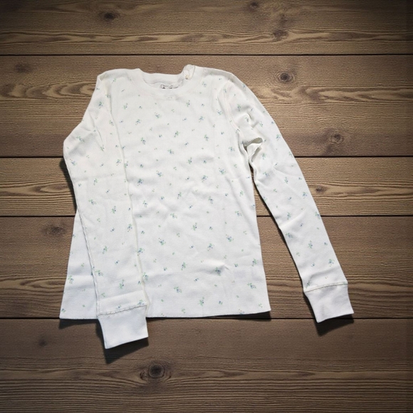 Alpine White Floral Long Sleeve Top - Picture 2 of 4